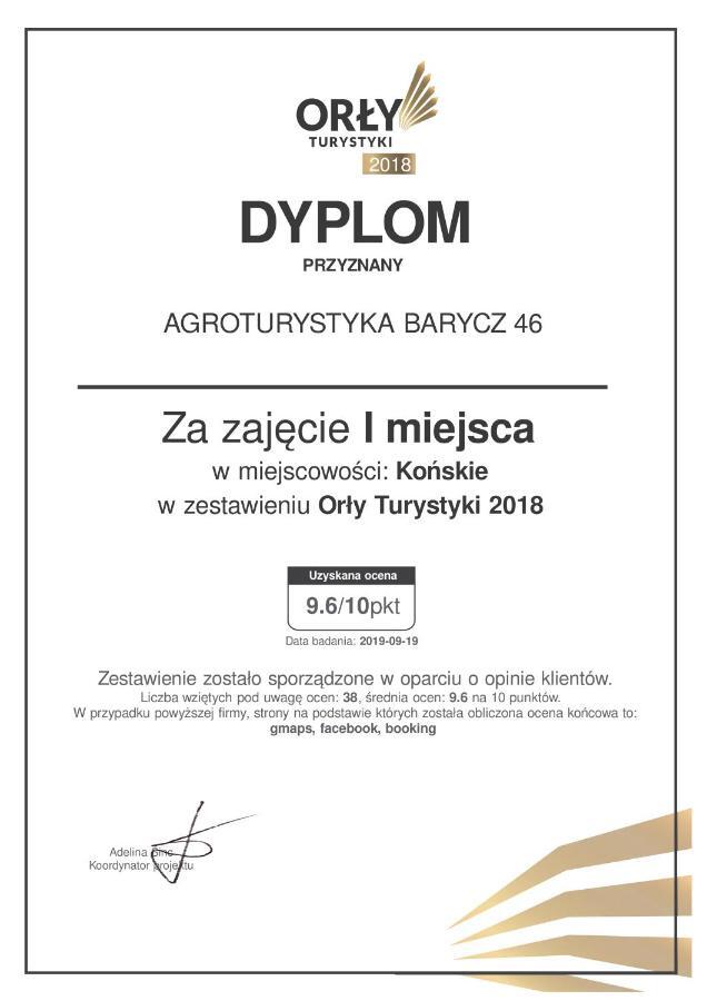 Agroturystyka Barycz 46 Konskie Εξωτερικό φωτογραφία